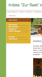 Mobile Screenshot of imbiss-altenau.de
